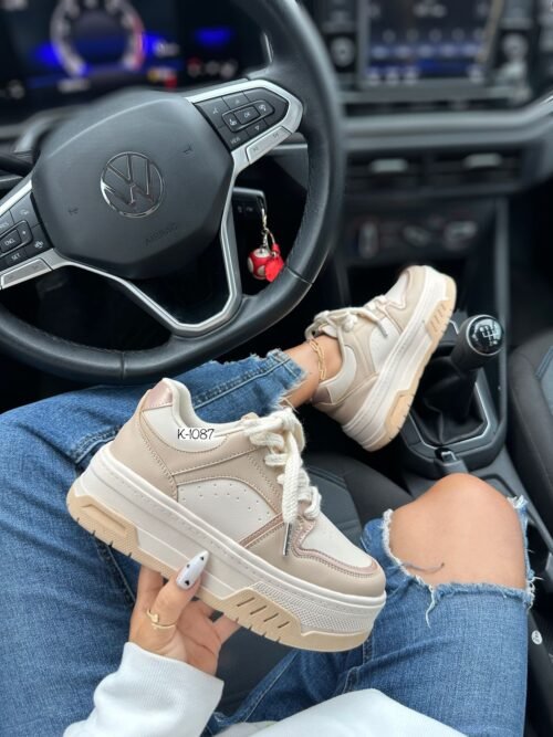 A18 DOBLE PUNTERA BEIGE